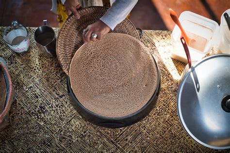 How to Make Authentic Injera - Injera Recipe with Teff Flour