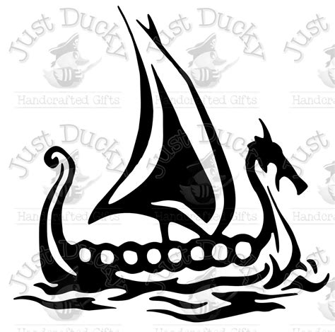 Viking Ship SVG - Etsy