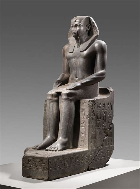 Colossal Seated Statue of a Pharaoh | Middle Kingdom | The Met