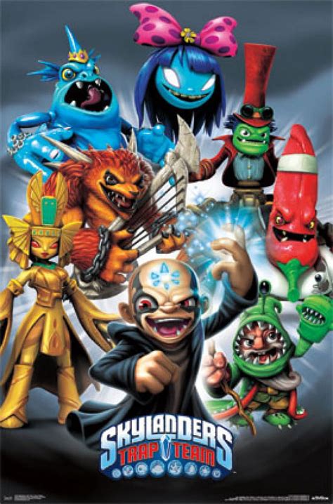 Skylanders Trap Team - Super Villains Poster Print (24 x 36) - Walmart.com