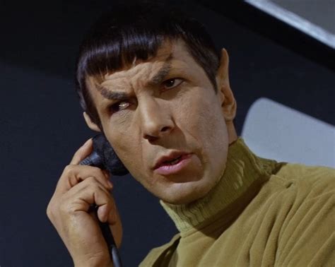 Ok so what's with Spock's eyebrows in TOS S01E03 - Where no Man has ...