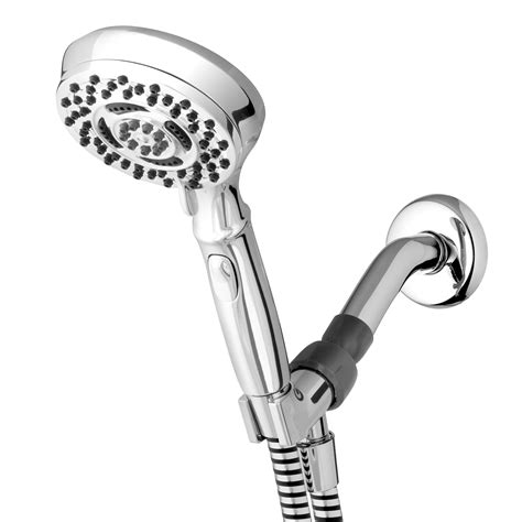 Waterpik 6-Mode Ecoflow Hand Held Showerhead, Chrome 1.8 GPM VPG-653E ...