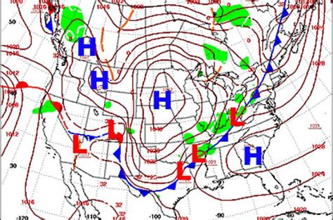 Pressure System Weather Map - Guenna Holly-Anne