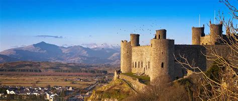 Visit Harlech Castle, North Wales | Bodysgallen Hall