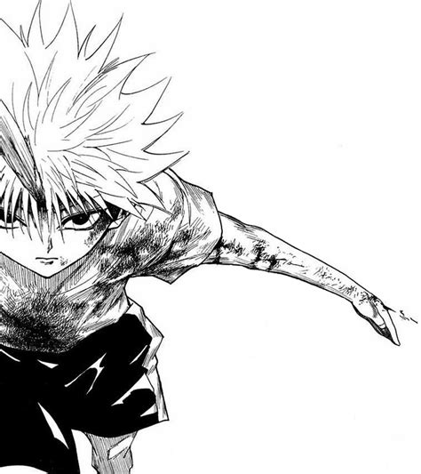 Killua Lightning Tattoo - Killua Hunterxhunter Minimalistic Tried ...