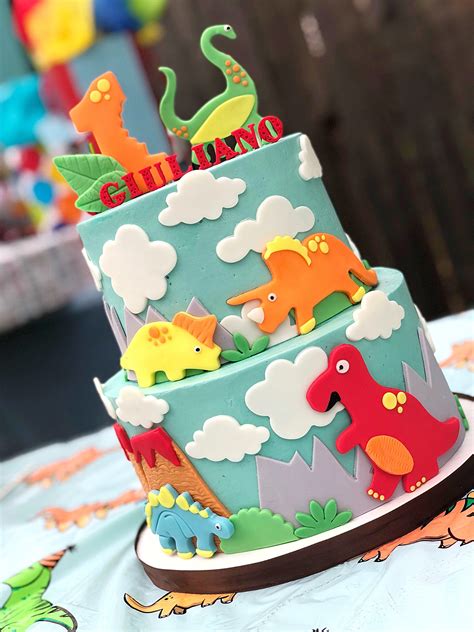 Baby G Is 1 + A Dino Themed Birthday Party — According To D | Dinosaur ...