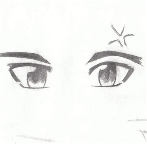 Happy Male Anime Eyes