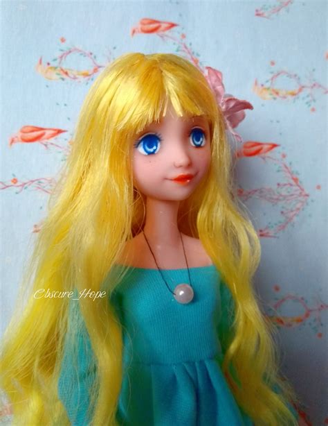 I always wanted a Marina the little mermaid doll so I finally made ...