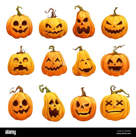 Scary Jack O Lantern Faces