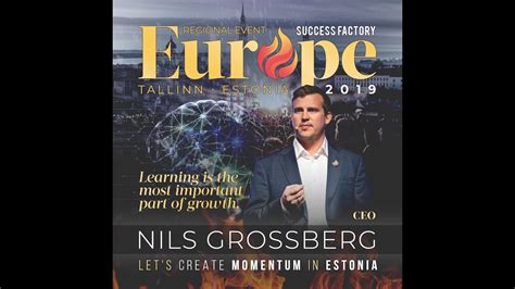 CEO Nils Grossberg invites you to Estonia - Success Factory - YouTube