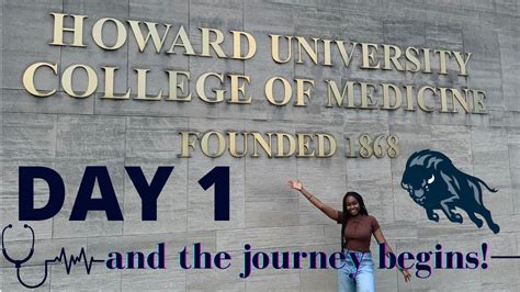 FIRST DAY OF MEDICAL SCHOOL!!! (an HONEST vlog) | Howard University ...