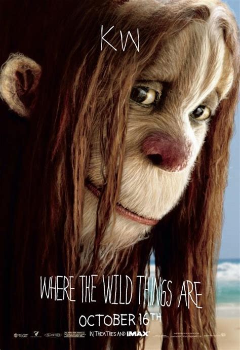 'Where The Wild Things Are' Movie Characte Poster ~ KW - Where The Wild ...