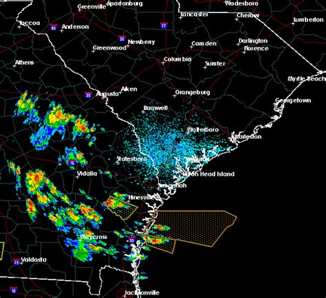 Interactive Hail Maps - Hail Map for Hinesville, GA