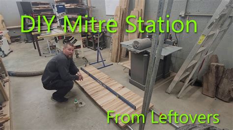 DIY Mitre Station from scraps - YouTube