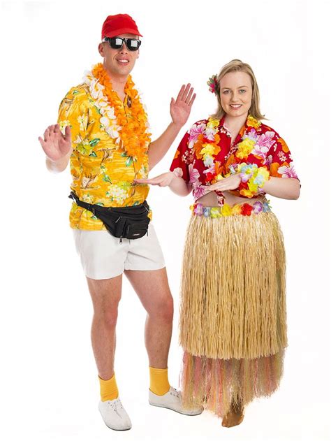 Tropical Cruise Couple Costumes - | Couples costumes, Hawaiian costume ...