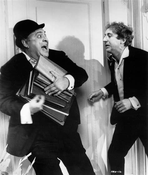 "The Producers" movie still, 1968. L to R: Zero Mostel, Gene Wilder ...