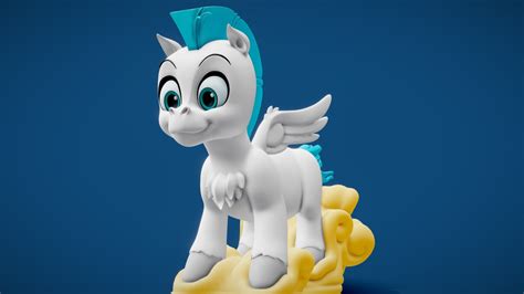 Baby Pegasus (Hercules 1997) - 3D model by James.Simon [9e8a21b ...