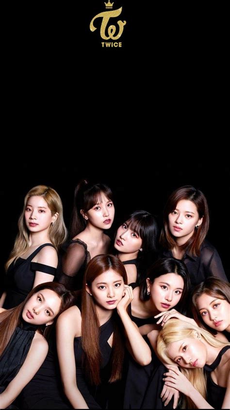 Twice Wallpaper Black - Wallpaper One