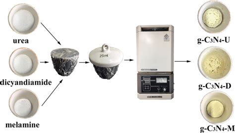 The preparation process of g-C3N4 samples | Download Scientific Diagram
