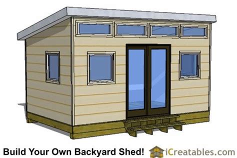 10x16 Shed Plans - DIY Shed Designs - Backyard Lean To & Gambrel | Shed ...