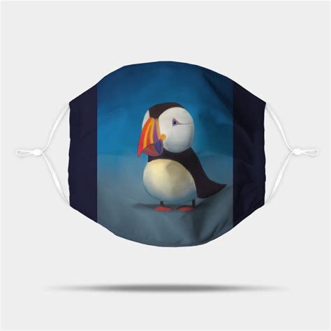 Cute puffin - Puffin - Mask | TeePublic