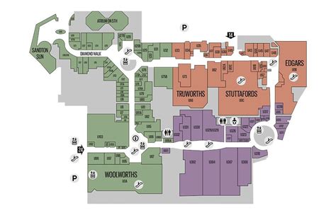 Utc Mall San Diego Map - Map Of Europe And Asia