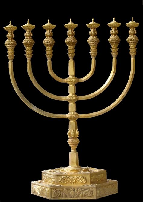 ANCIENT AND NEW MENORAHS - 21st Century - Divisions Structure Bible Menorah