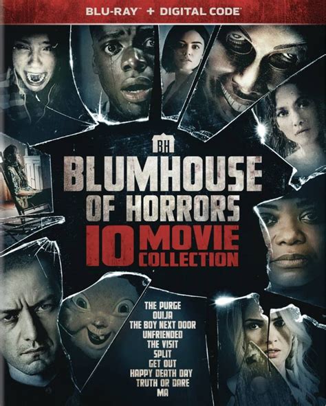 BLUMHOUSE OF HORRORS: 10-MOVIE COLLECTION Release Details | Seat42F