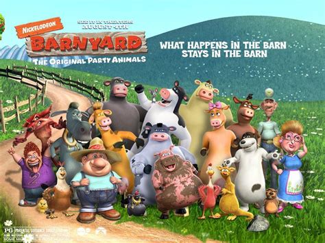 Barnyard Poster of Characters by dlee1293847 on DeviantArt