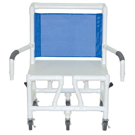 Bariatric Shower Chair with Dual Drop Arms