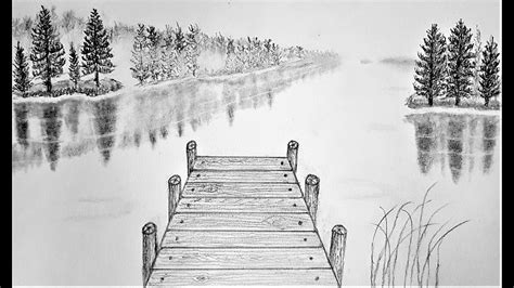 how to draw a pier step by step - howtodrawbodiesvideos