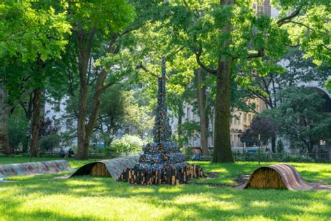 Madison Square Park 2019 art installation by Leonardo Drew opens