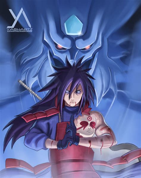 Uchiha Madara and his Perfect Susanoo, Yash Shetye on ArtStation at ...