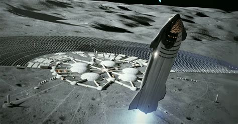 SpaceX ‘excited’ about building moon bases and Mars cities at the same time