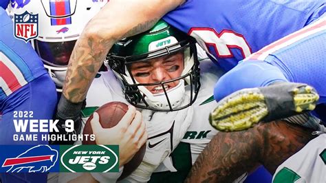 Buffalo Bills vs. New York Jets | 2022 Week 9 Game Highlights - Win Big ...