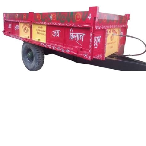 Mild Steel Hydraulic Tractor Trolley in Bijnor - M/S SHALINI FABRICATORS