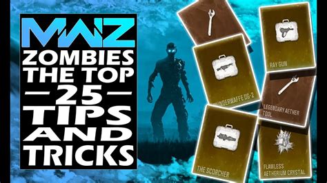 WHAT ARE 25 TIPS FOR MW3 ZOMBIES? - YouTube