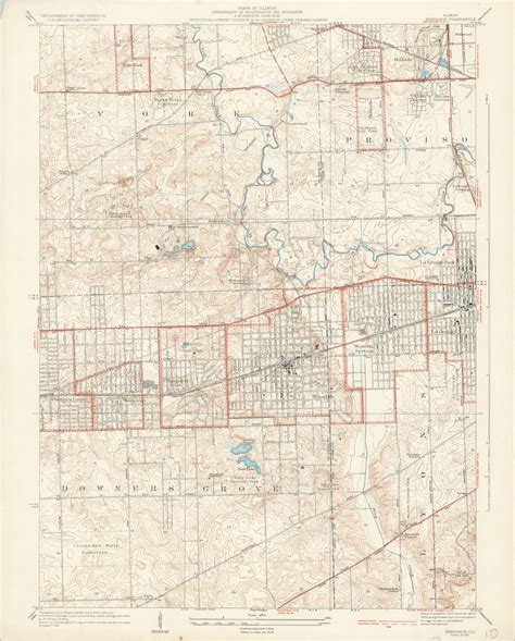 Hinsdale, Ill. | Curtis Wright Maps