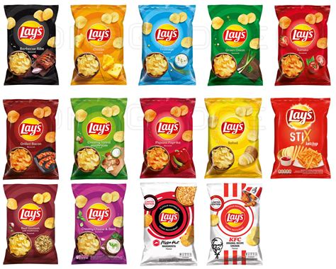 LAYS POTATO CHIPS Variety European Snacks Crisps Popular Flavors | eBay