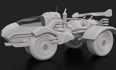 3D SCI-FI Car - Scifi Vehicle | CGTrader