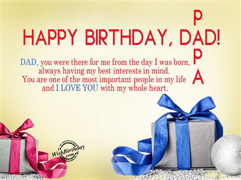 Birthday Wishes For Father - Birthday Images, Pictures