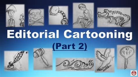 EDITORIAL CARTOONING PART 2 - YouTube