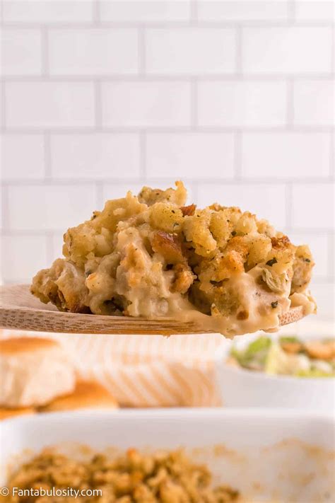 Stove Top Stuffing Chicken Casserole - Fantabulosity