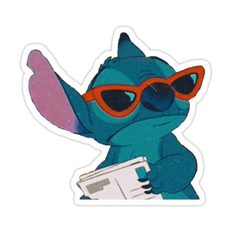 "Stitch" Sticker for Sale by Hollis & Huntington | Pegatinas bonitas ...