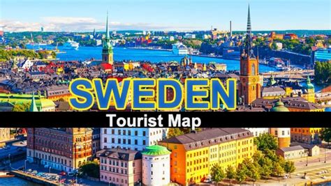 Tourist Map Sweden in 2024