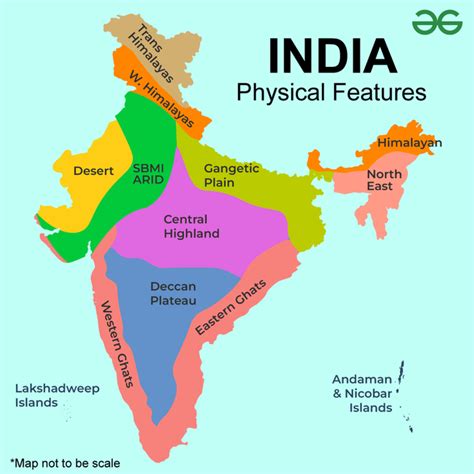 Physical Features of India - GeeksforGeeks