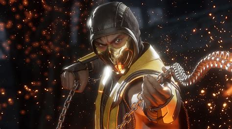 Mortal Kombat 11 gameplay: Scorpion costumes and weapons | Shacknews