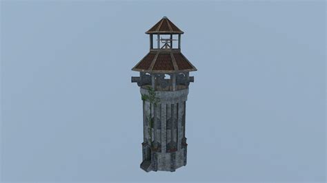 Archer Tower Level 20 3D model | CGTrader