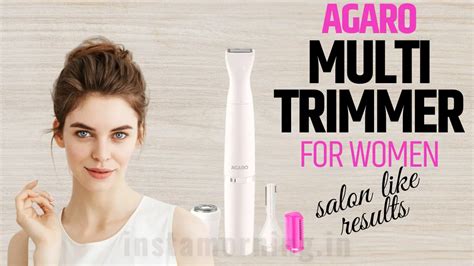 Agaro Multi Trimmer For Women For Salon-like Results