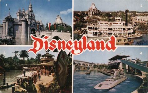 Disneyland Anaheim, CA Postcard